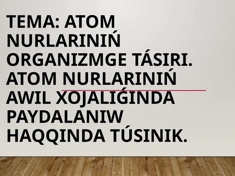 Product slide 1