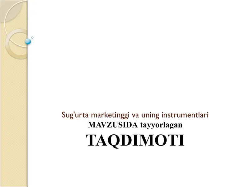 Product slide 1