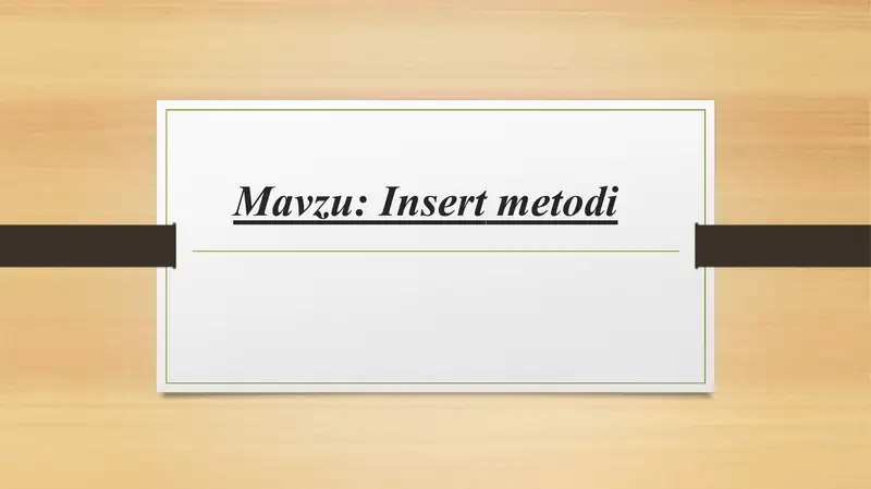 Product slide 1