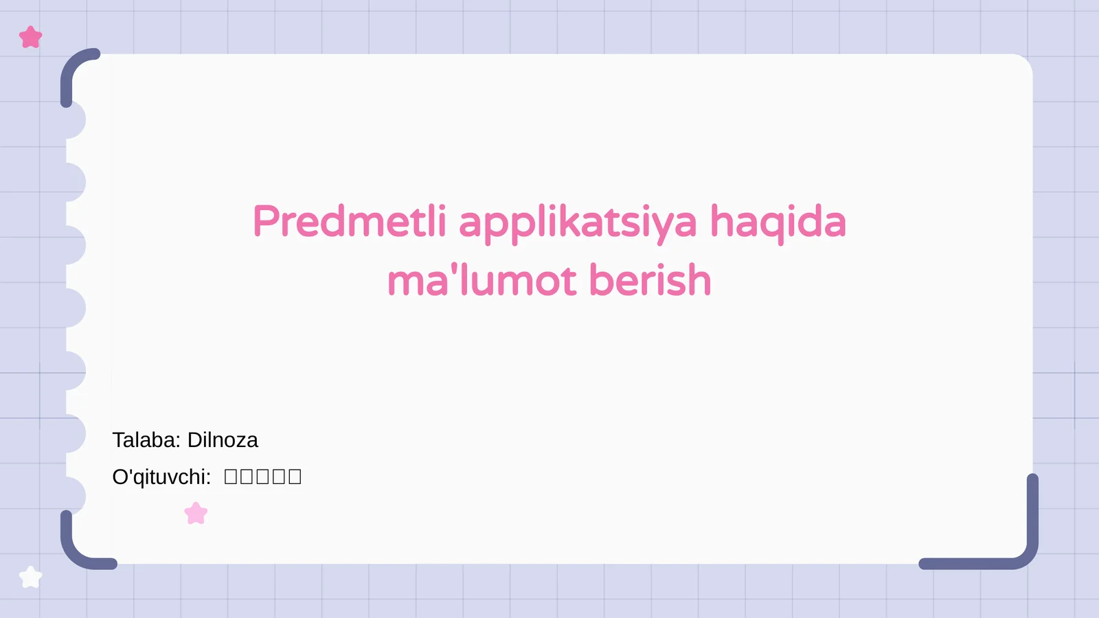 Product slide 1