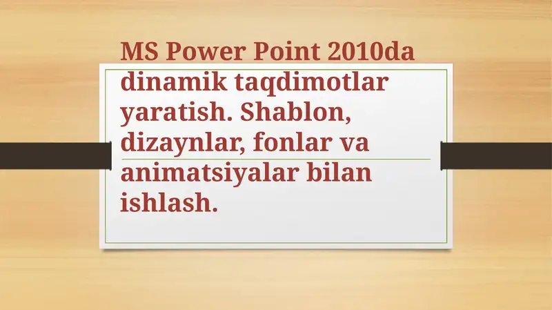 Product slide 1