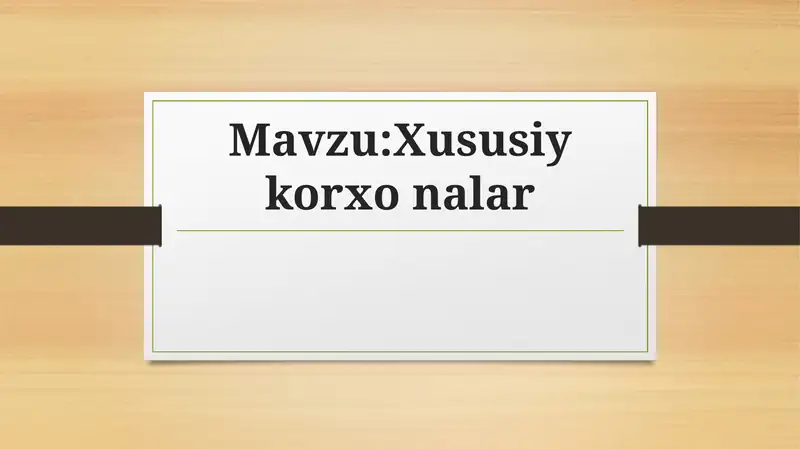 Product slide 1