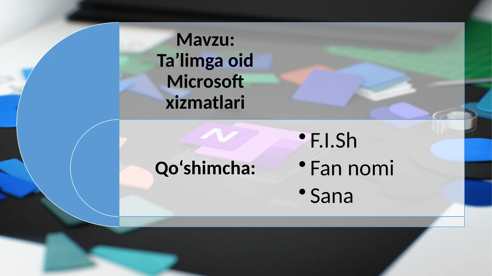 Product slide 1