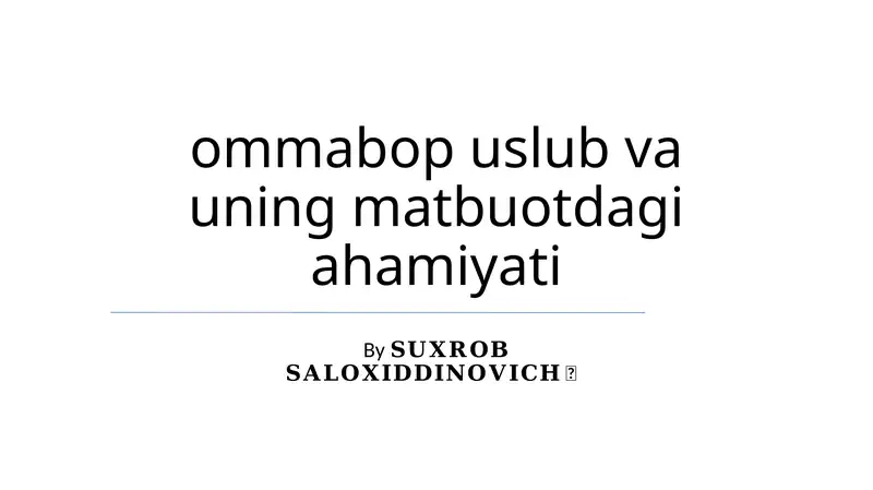 Product slide 1