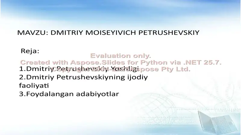 Product slide 1