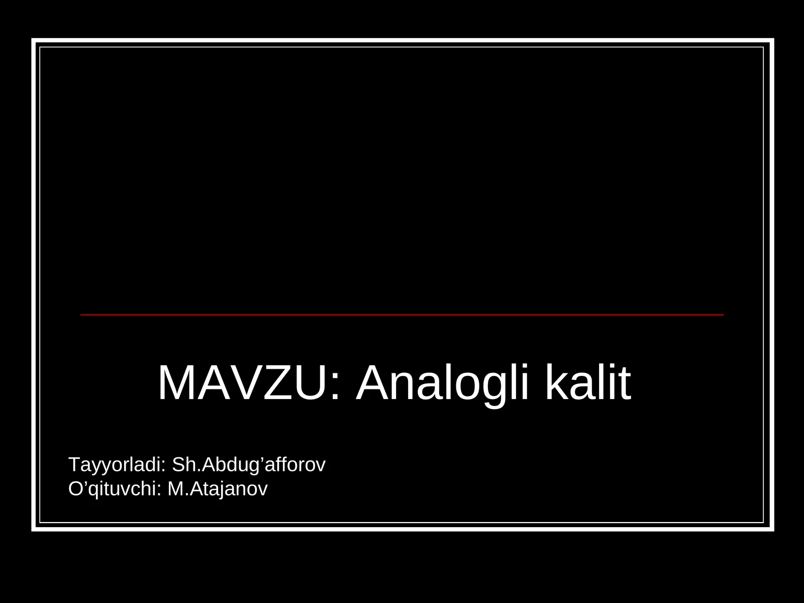 Product slide 1