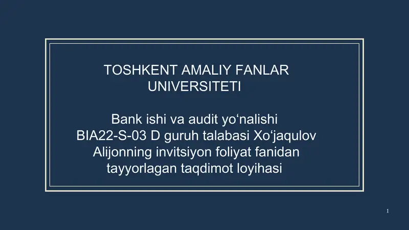 Product slide 1