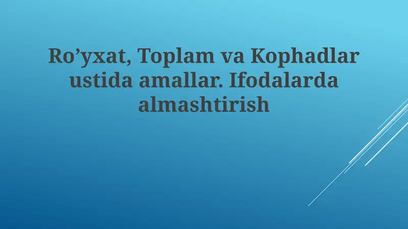 Product slide 1