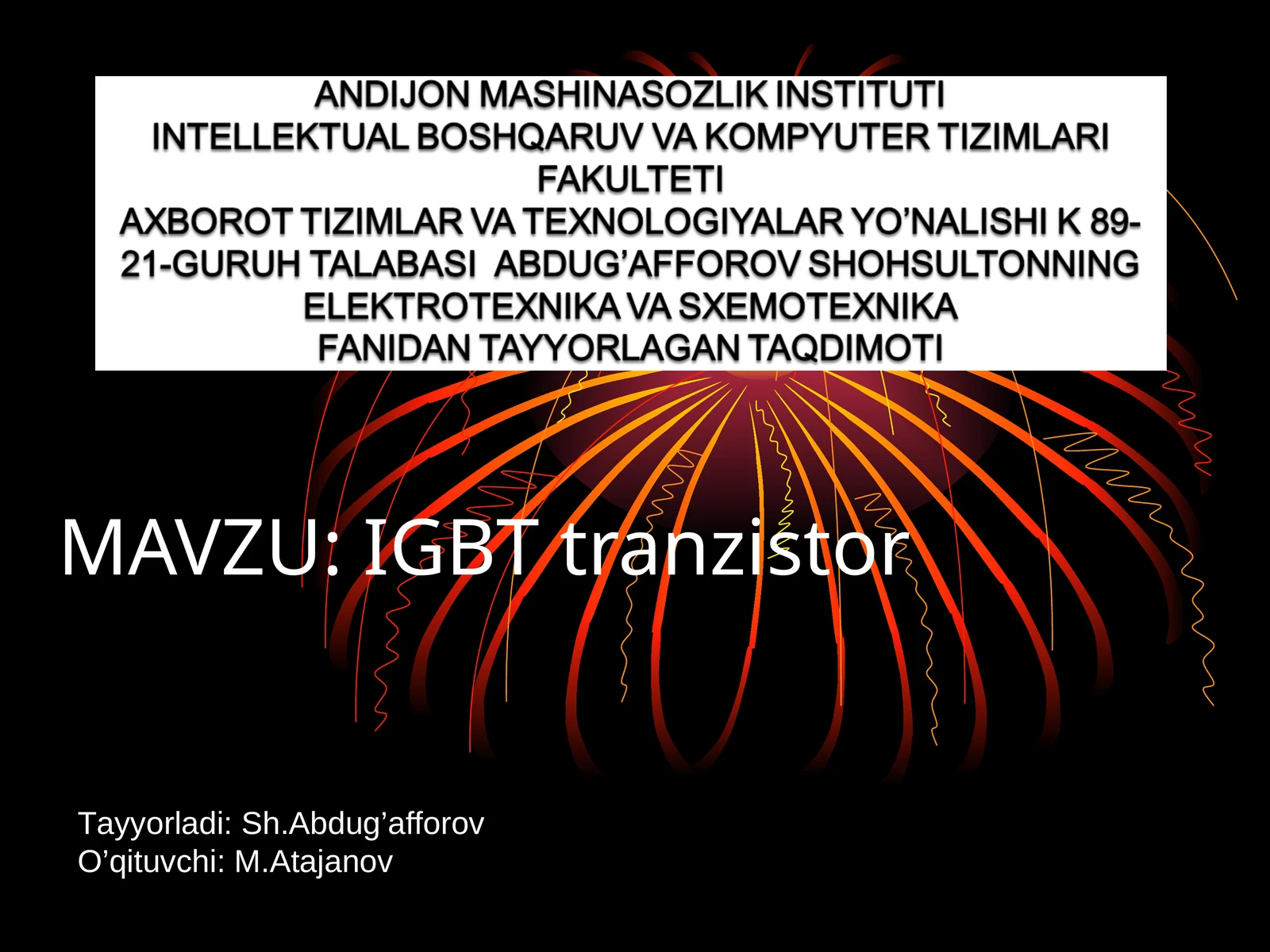 Product slide 1