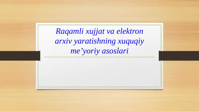 Product slide 1
