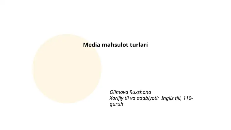 Product slide 1