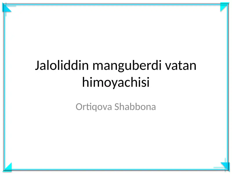Product slide 1