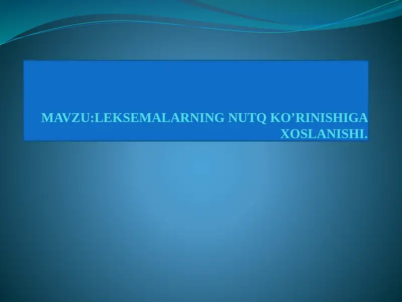Product slide 1