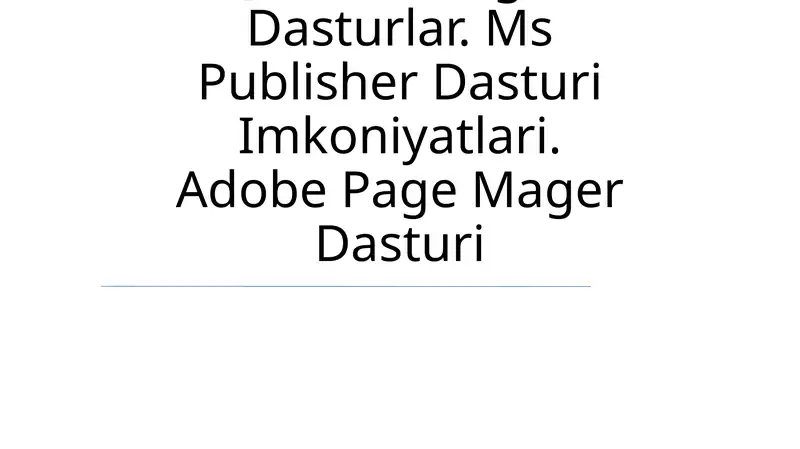 Product slide 1