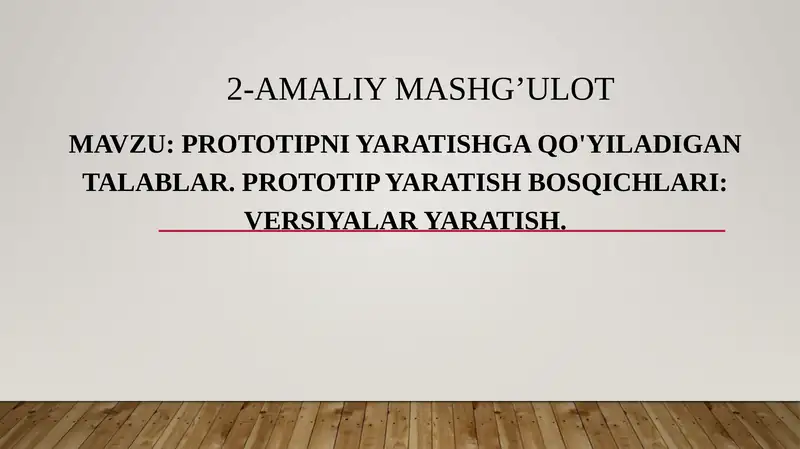 Product slide 1