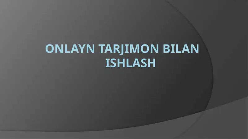 Product slide 1
