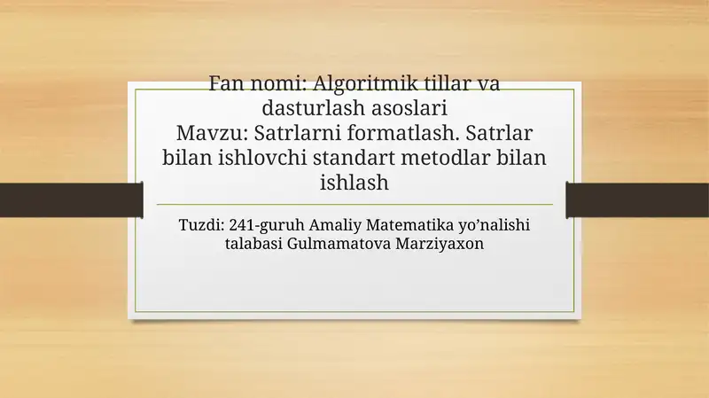 Product slide 1