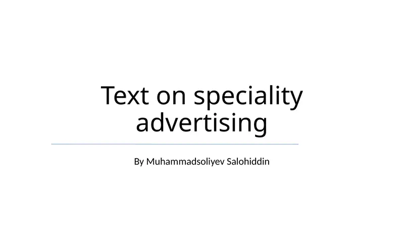 Product slide 1