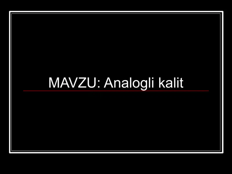 Product slide 1