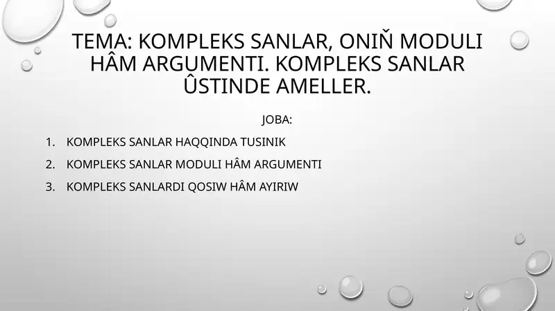 Product slide 1