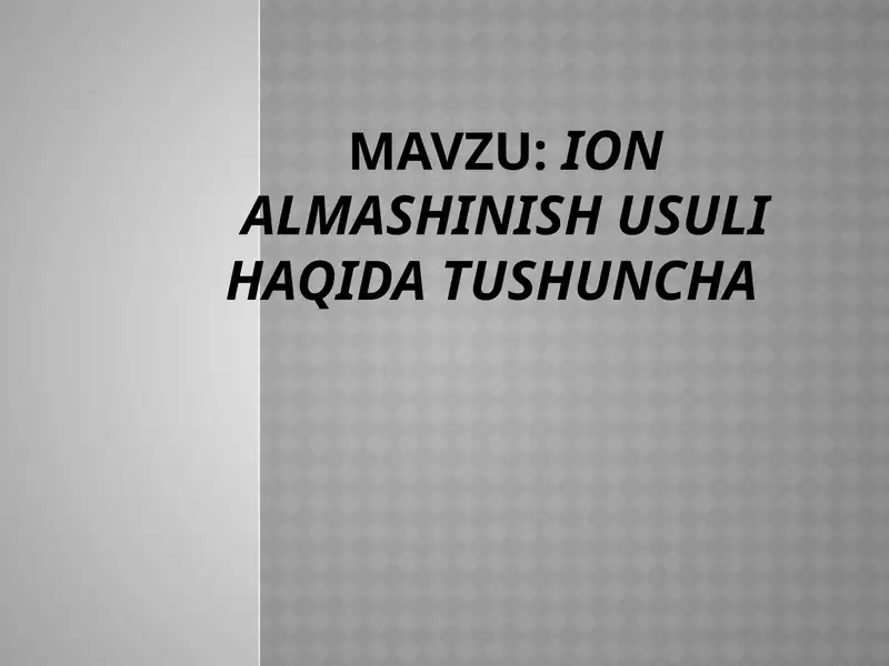 Product slide 1