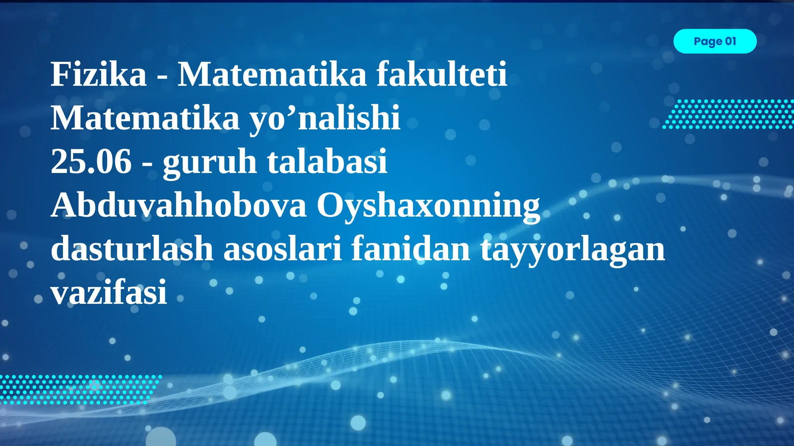 Product slide 1