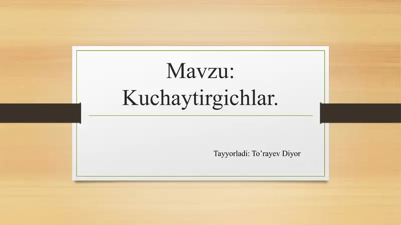 Product slide 1
