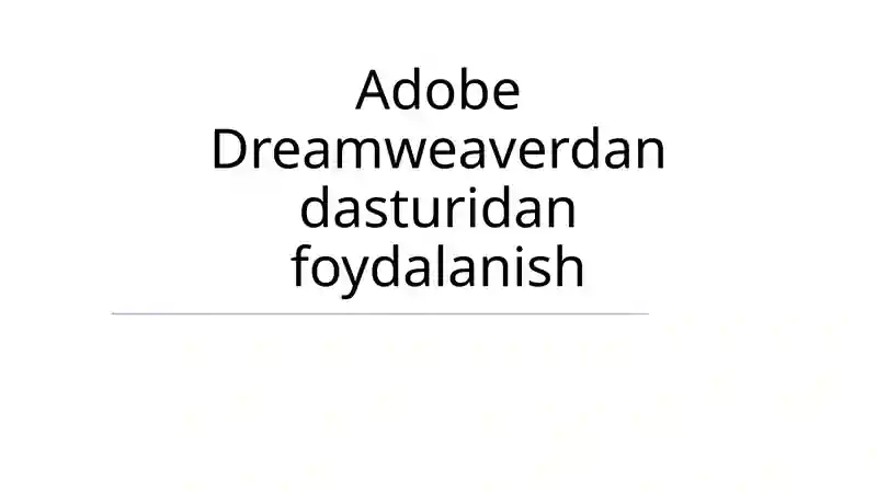 Product slide 1