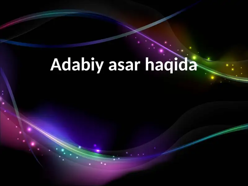 Product slide 1