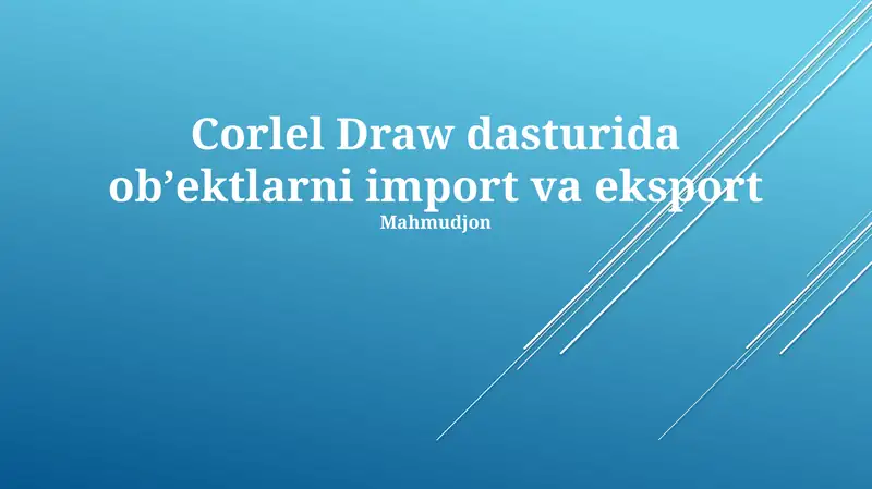 Product slide 1