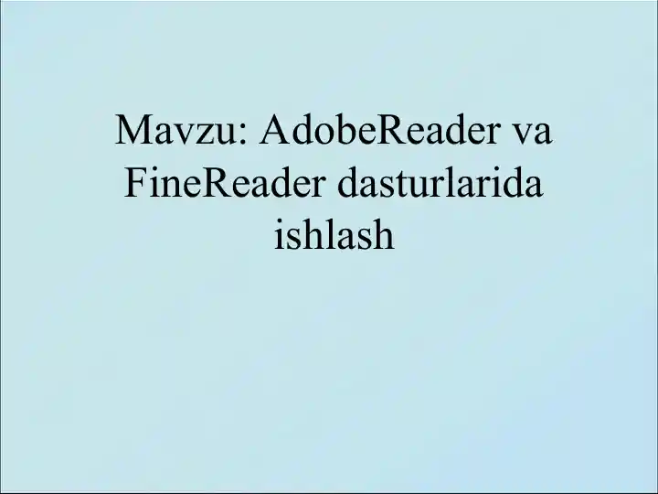 Product slide 1