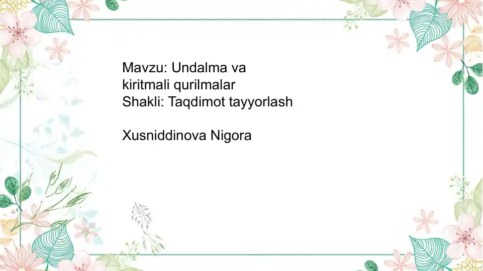 Product slide 1