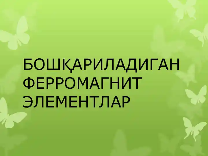 Product slide 1