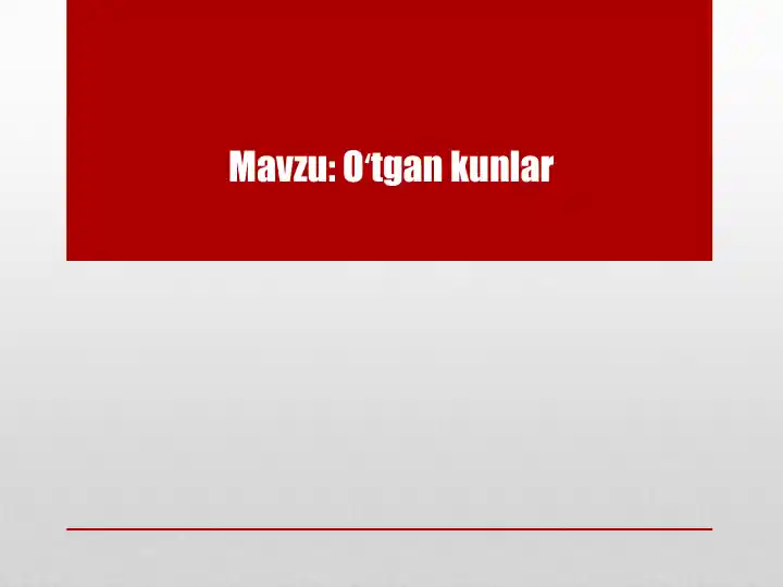 Product slide 1