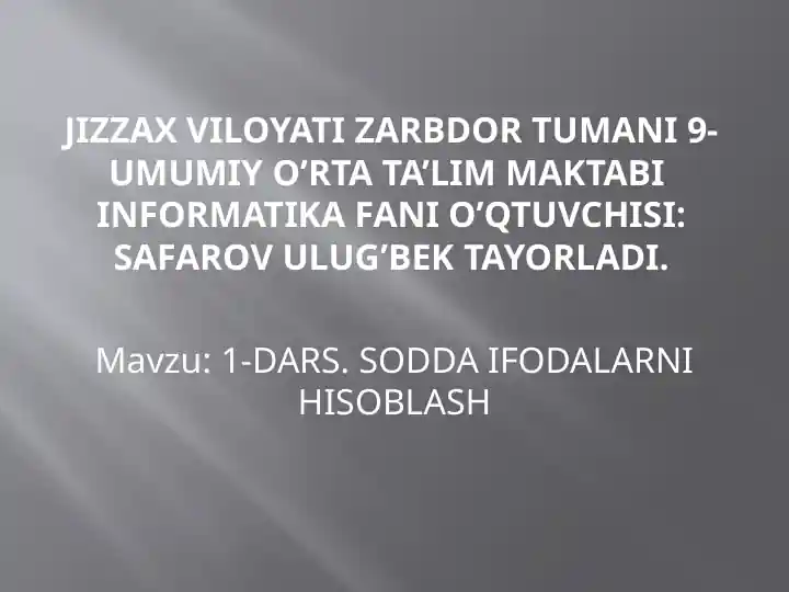 Product slide 1