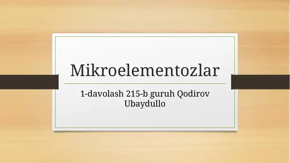 Product slide 1
