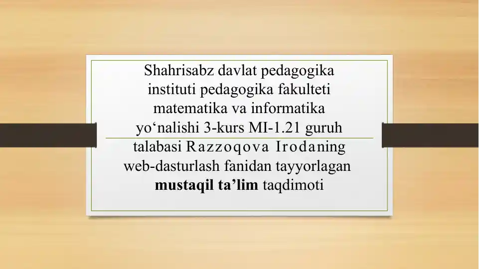 Product slide 1