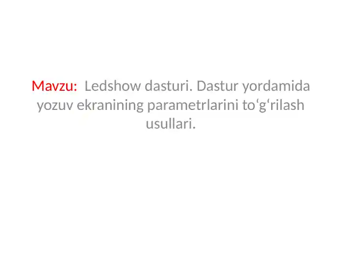 Product slide 1