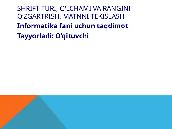 Product slide 1