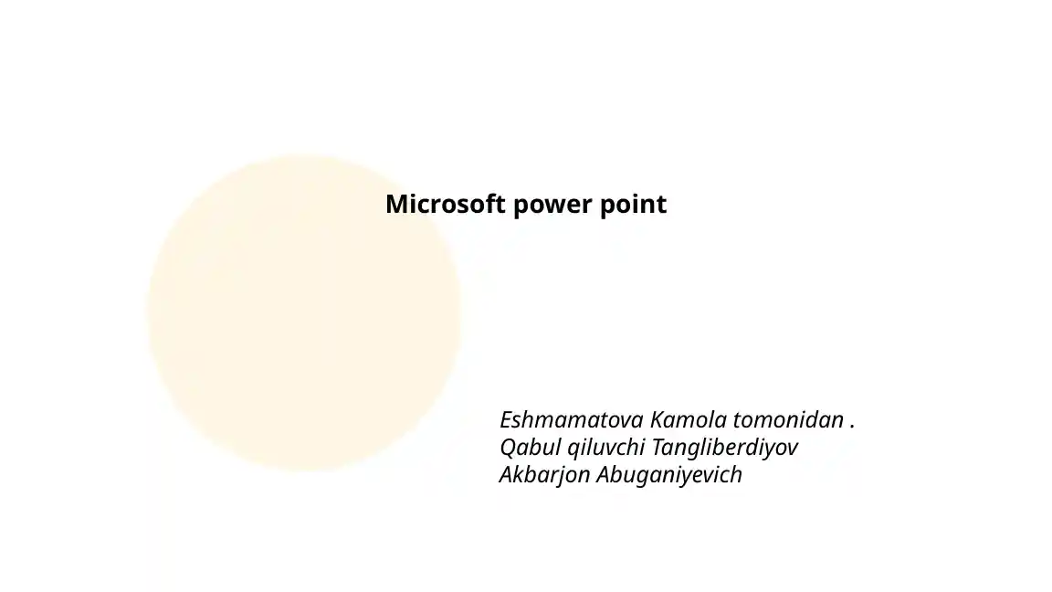 Product slide 1