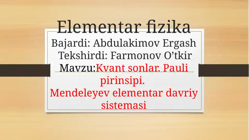 Product slide 1