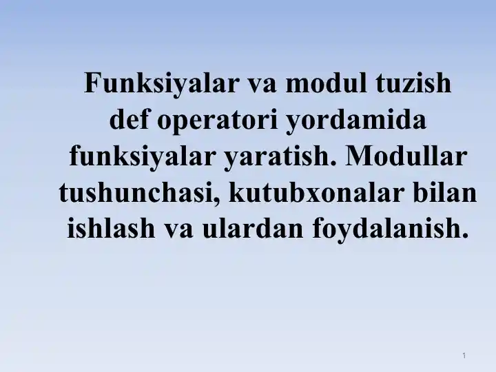 Product slide 1
