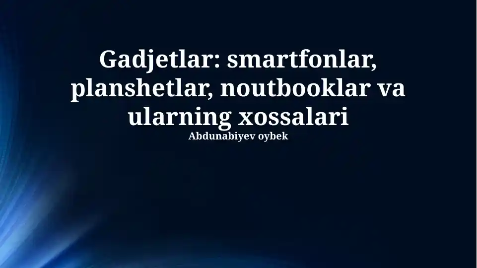 Product slide 1