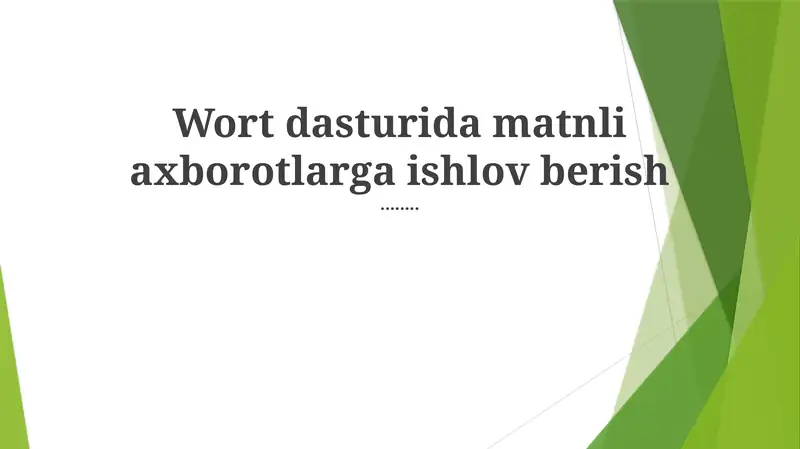 Product slide 1